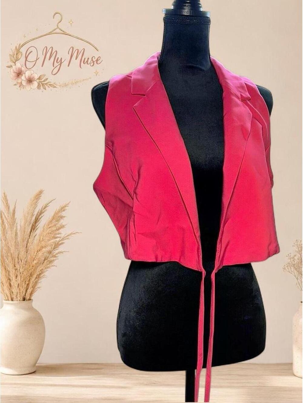 Lovetree Design Women's Pink Gilet